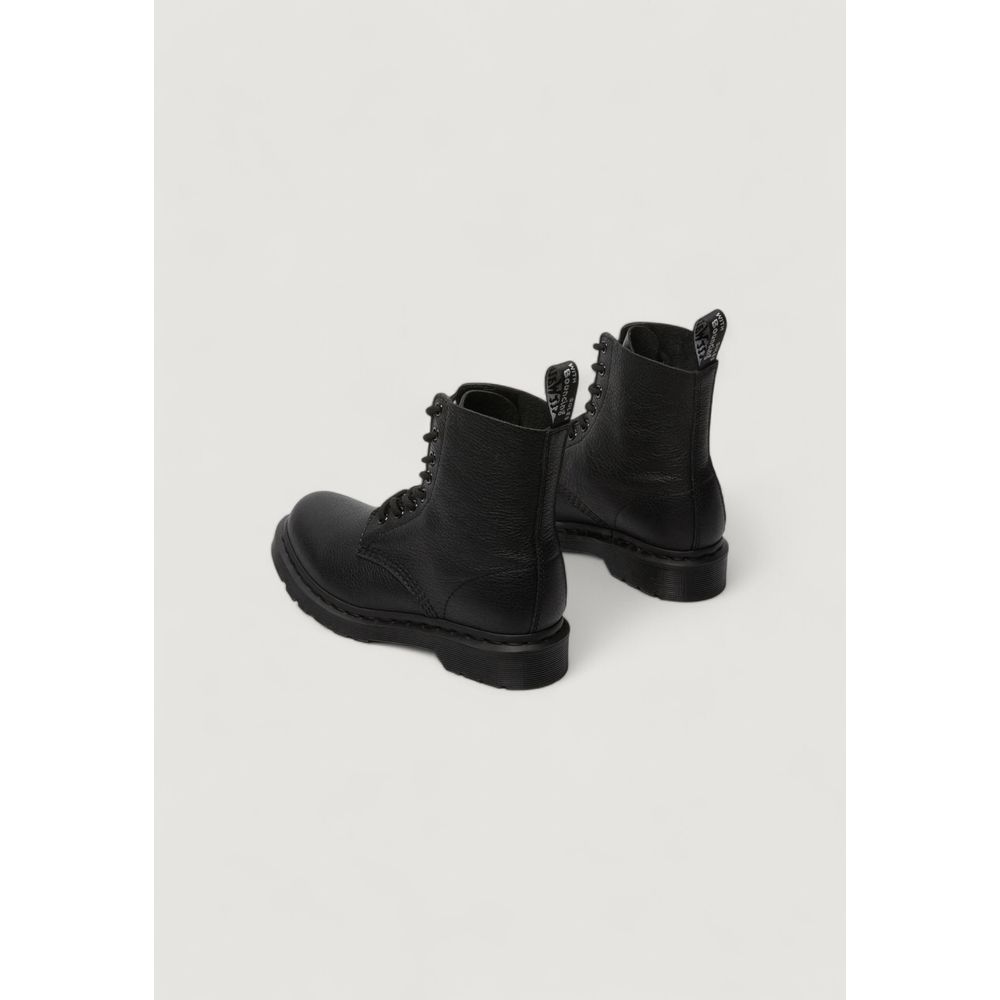 Dr. Martens Black Leather Lace-Up Boots - Luxe Nova