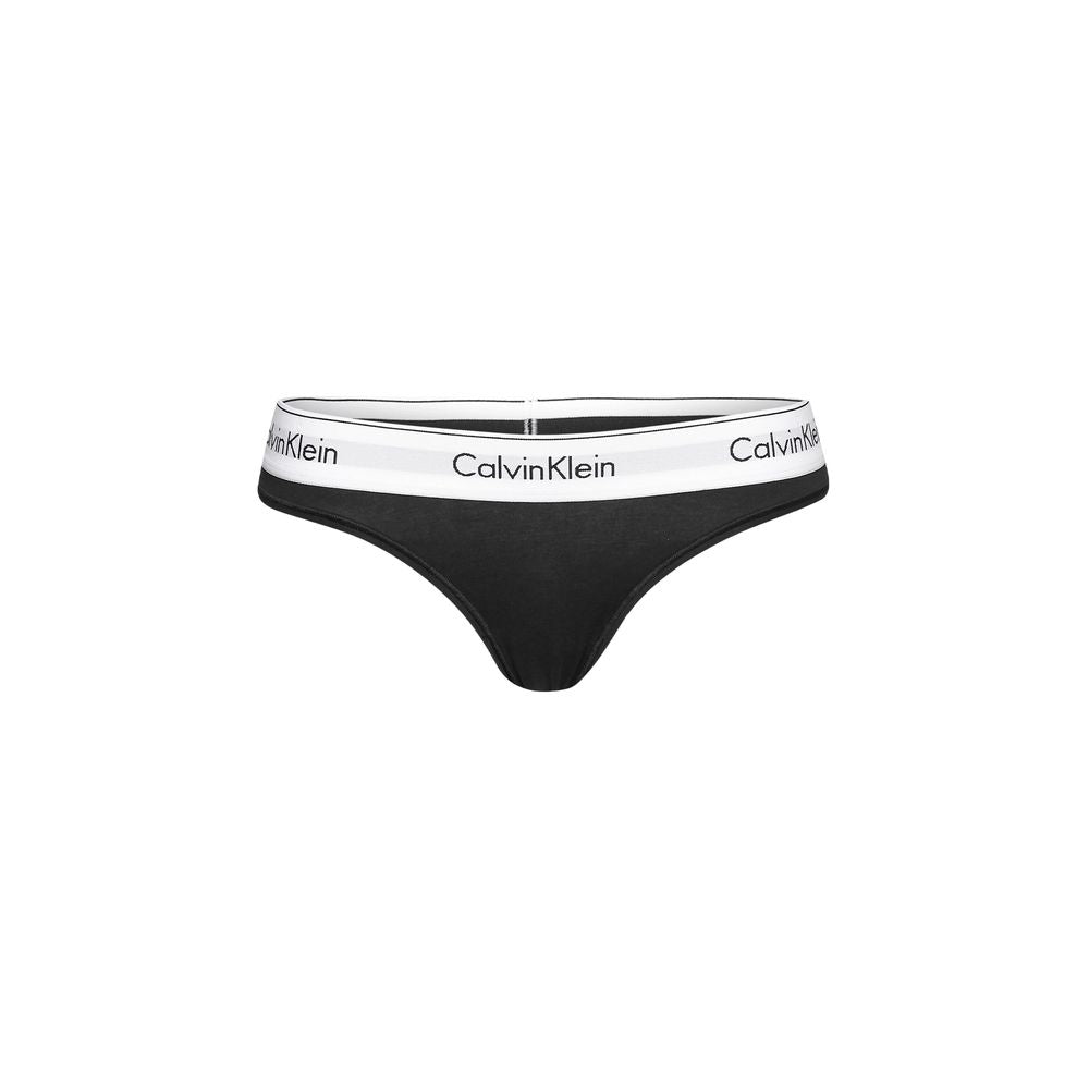 Calvin Klein Underwear Black Cotton Pantie - Luxe Nova