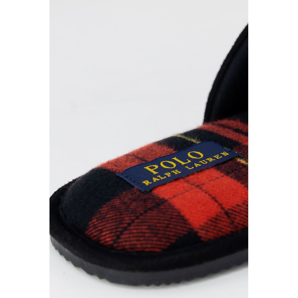 Ralph Lauren Black Polyester Slippers - Luxe Nova