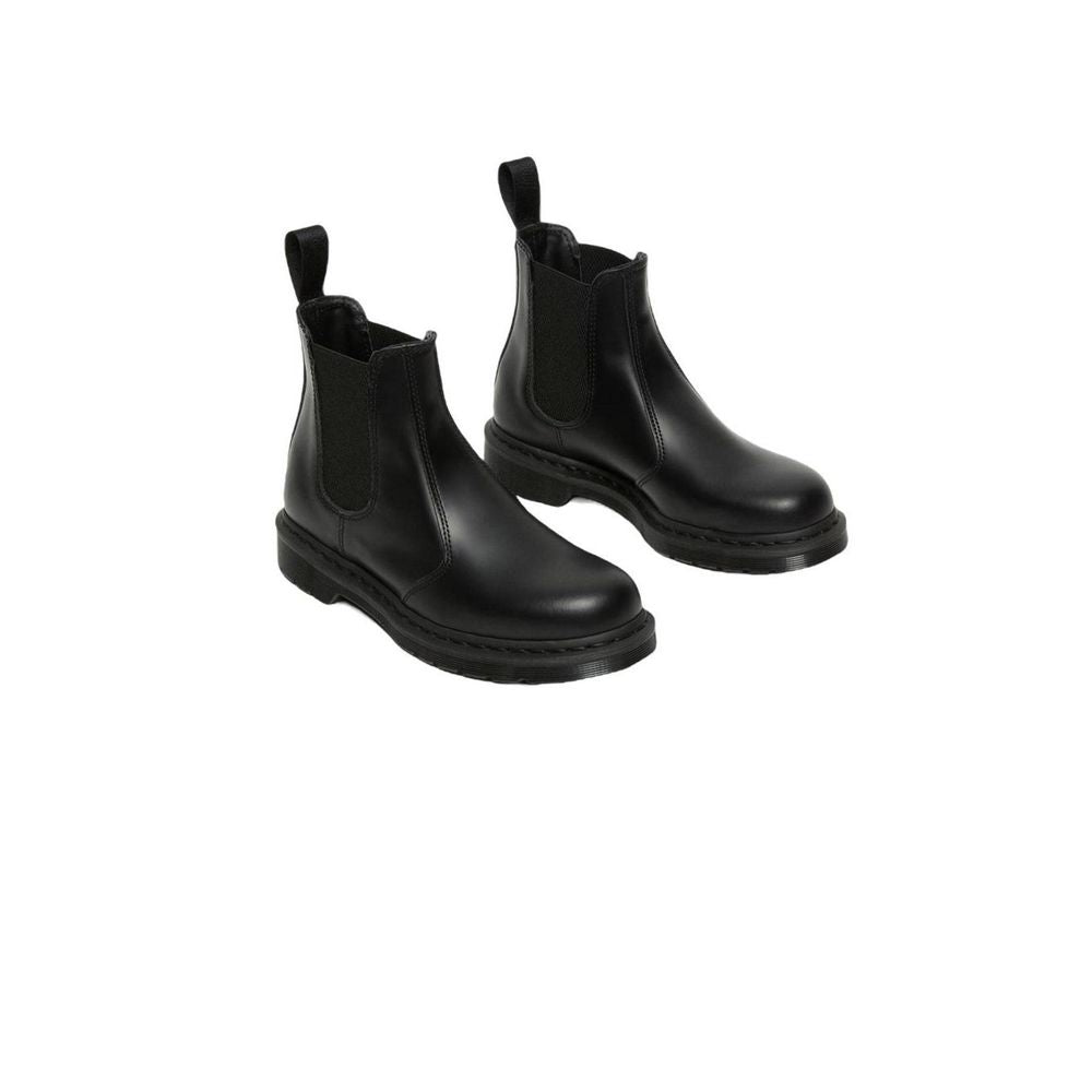 Dr. Martens Black Leather Ankle Boots - Luxe Nova