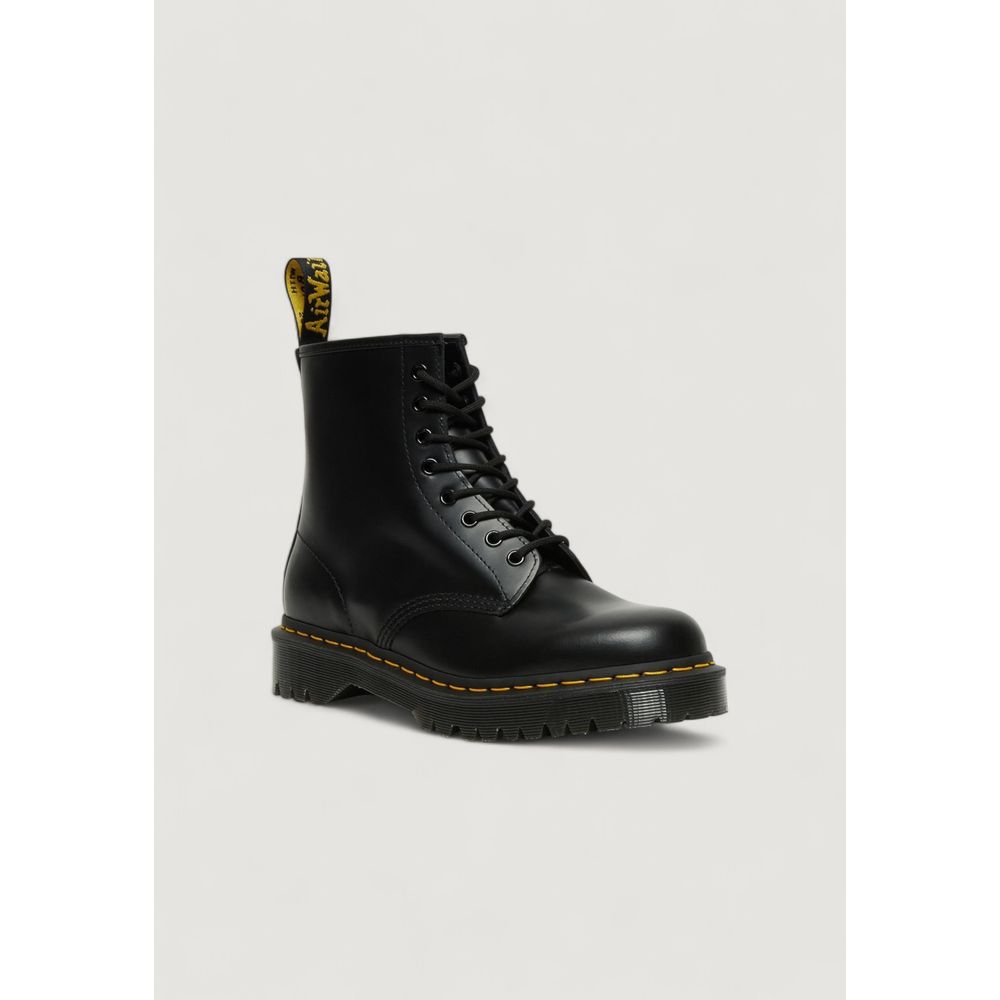Dr. Martens Black Leather Lace-Up Boots - Luxe Nova