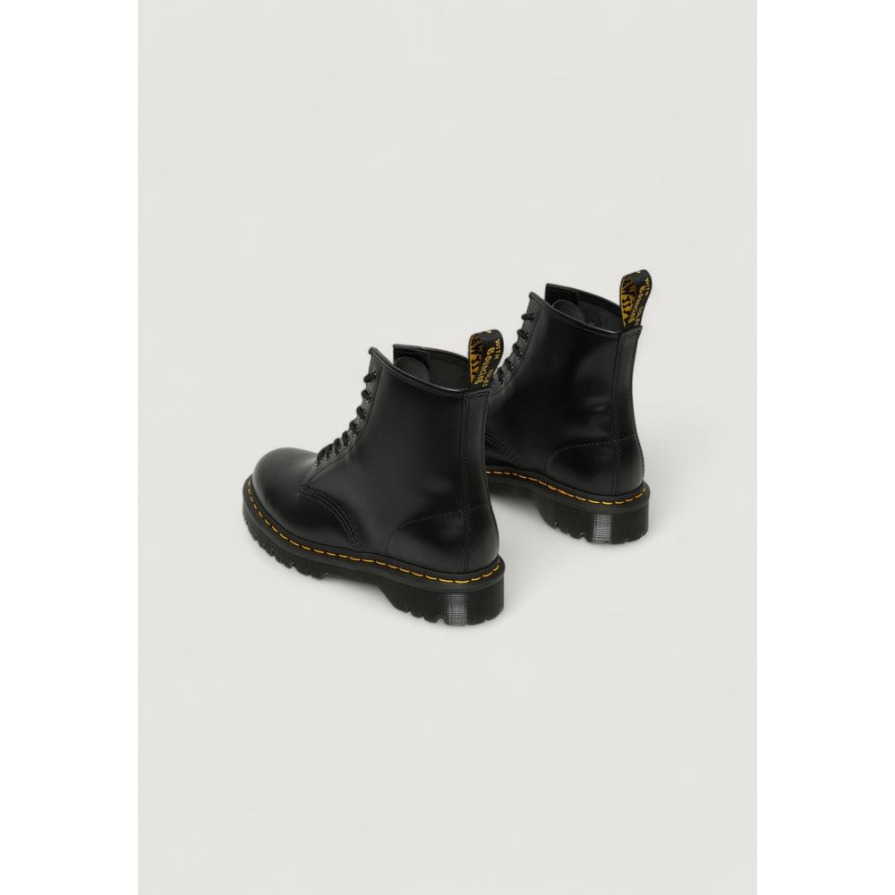 Dr. Martens Black Leather Lace-Up Boots - Luxe Nova