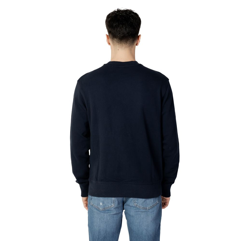 Hugo Boss Blue Cotton Sweatshirt - Luxe Nova