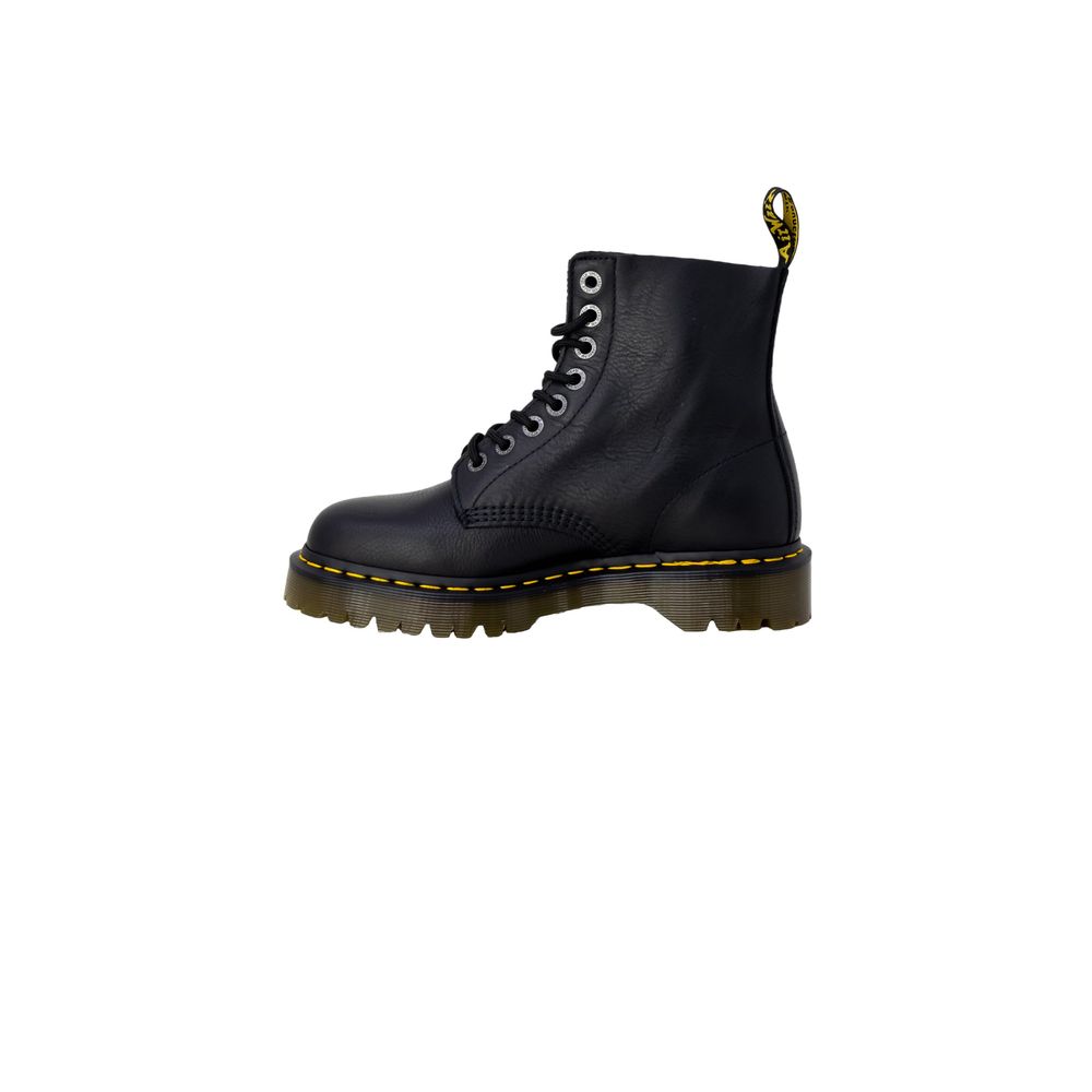 Dr. Martens Black Leather Lace-Up Boots - Luxe Nova