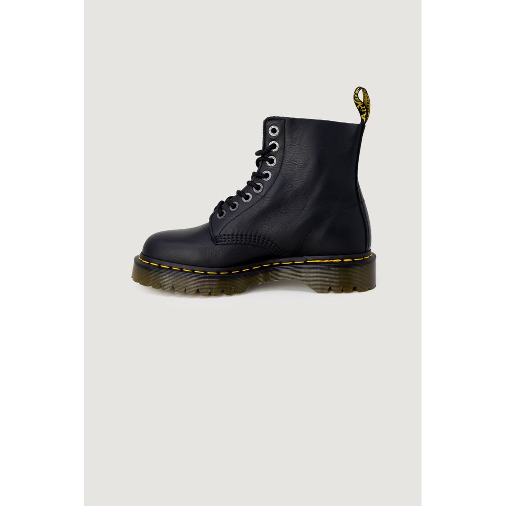Dr. Martens Black Leather Lace-Up Boots - Luxe Nova