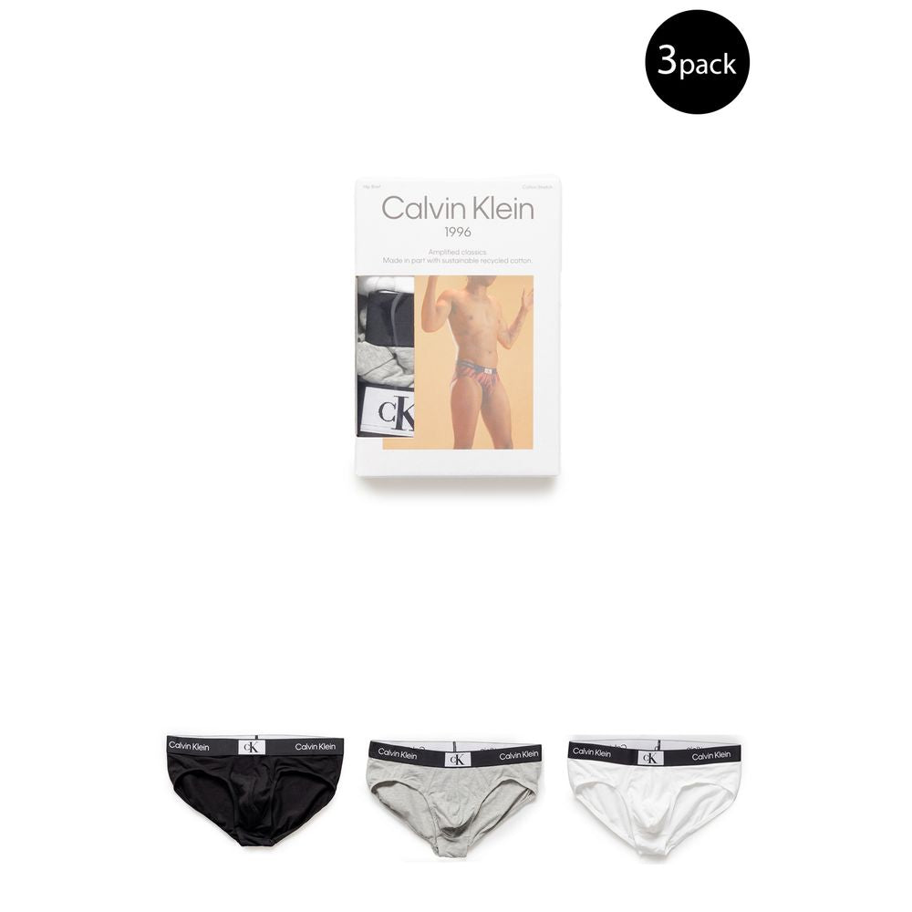 Calvin Klein Underwear White Cotton Briefs - Luxe Nova