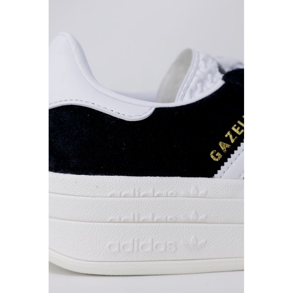 Adidas Originals Black Leather Chunky Sneakers - Luxe Nova