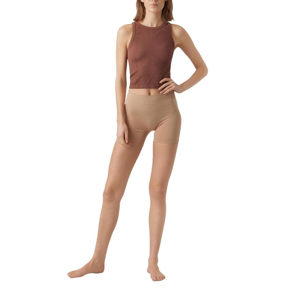 Vero Moda Beige Polyamide Shorts - Luxe Nova