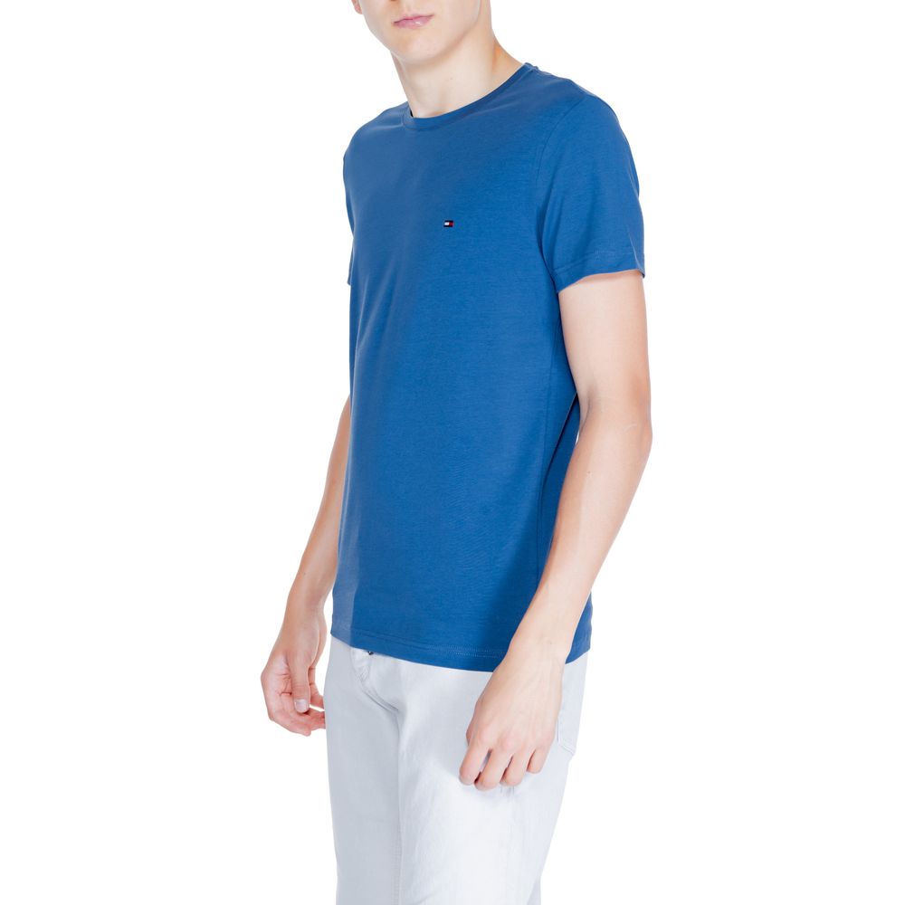 Tommy Hilfiger Blue Cotton T-Shirt - Luxe Nova