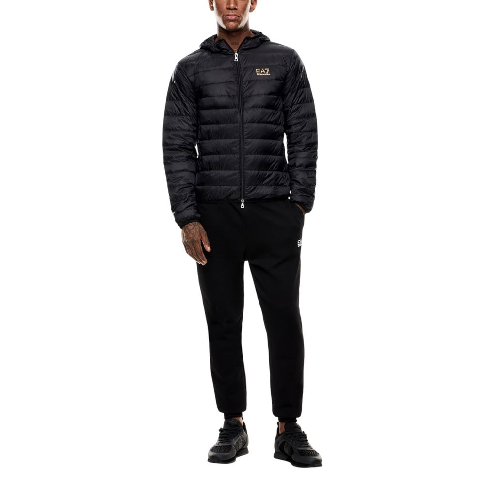 EA7 Emporio Armani Bicolor Polyamide Full-Length Jacket - Luxe Nova