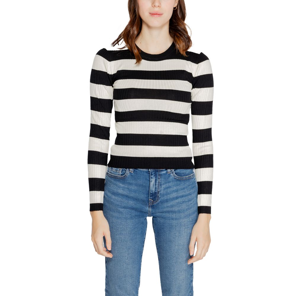 Jacqueline De Yong Black Viscose Pattern Shirt - Luxe Nova
