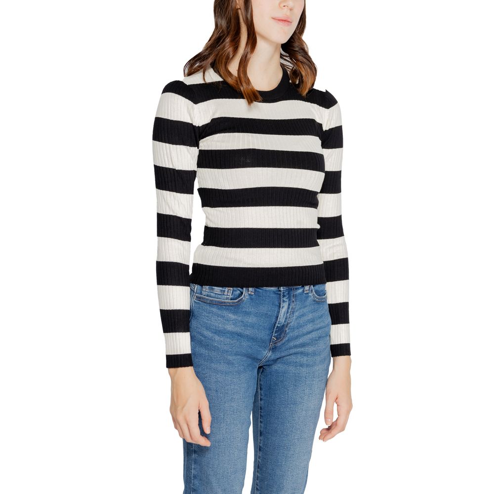 Jacqueline De Yong Black Viscose Pattern Shirt - Luxe Nova