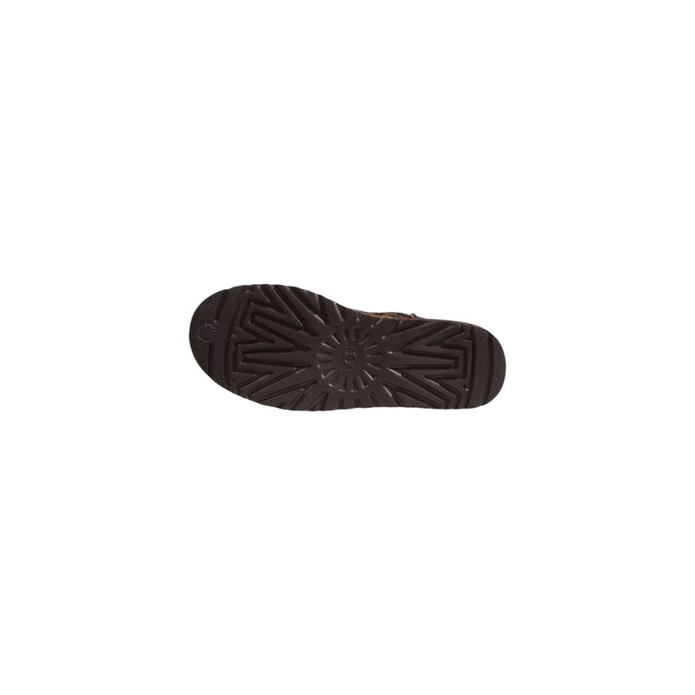 UGG Brown Suede Leather Ankle Boots - Luxe Nova
