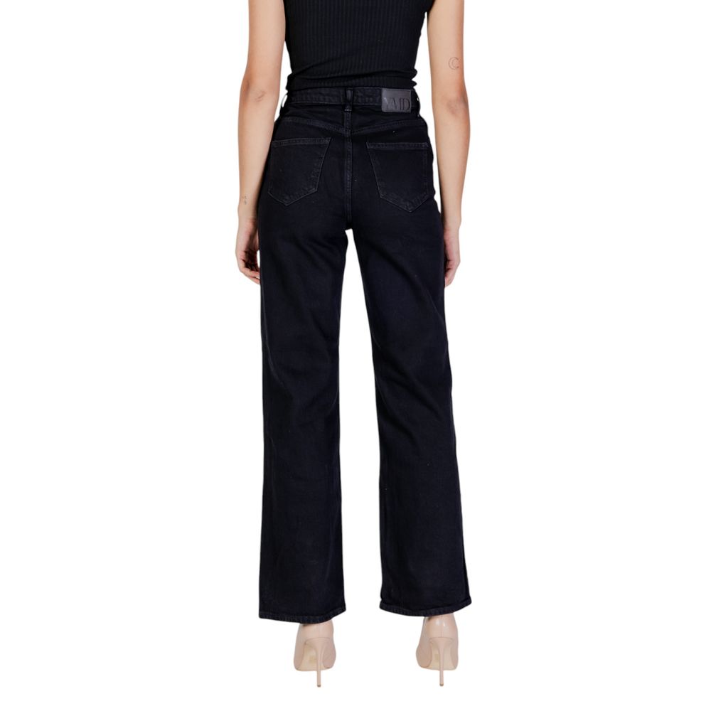 Vero Moda Black Cotton Mom Jeans - Luxe Nova