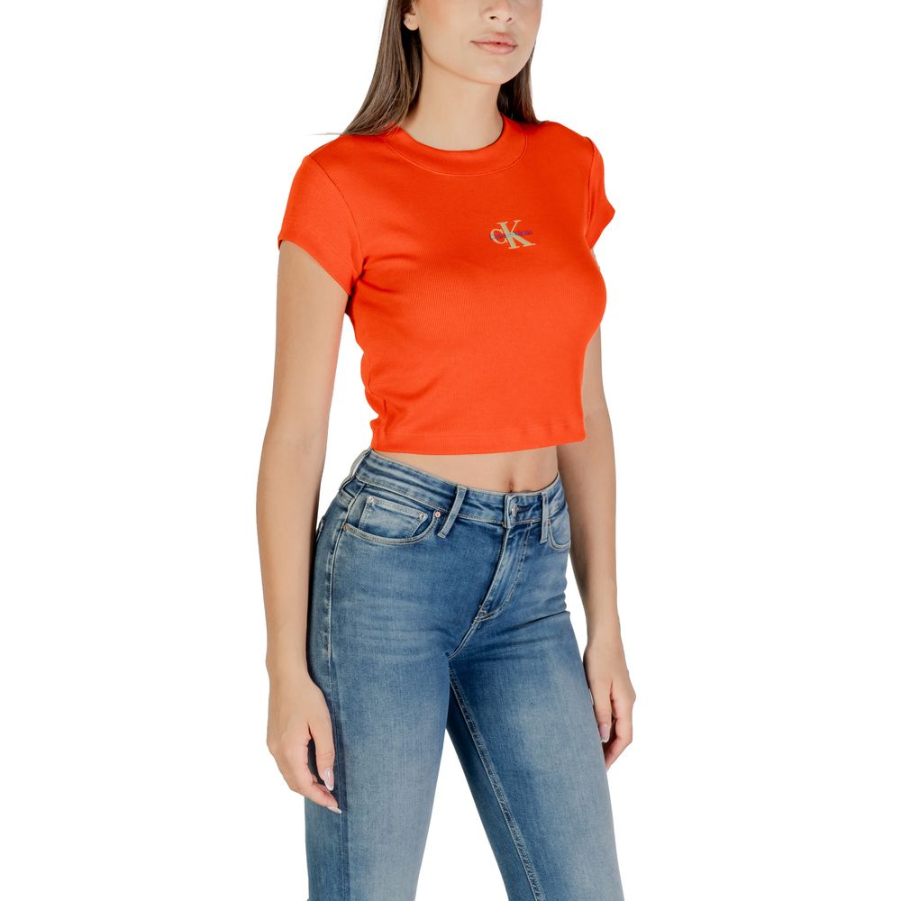 Calvin Klein Jeans Multicolor Cotton T-Shirt - Luxe Nova