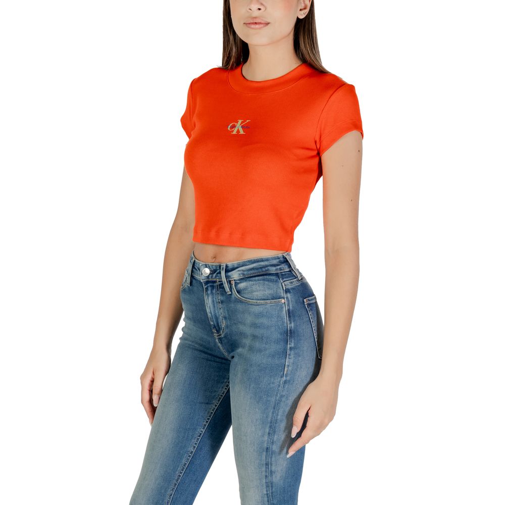 Calvin Klein Jeans Multicolor Cotton T-Shirt - Luxe Nova