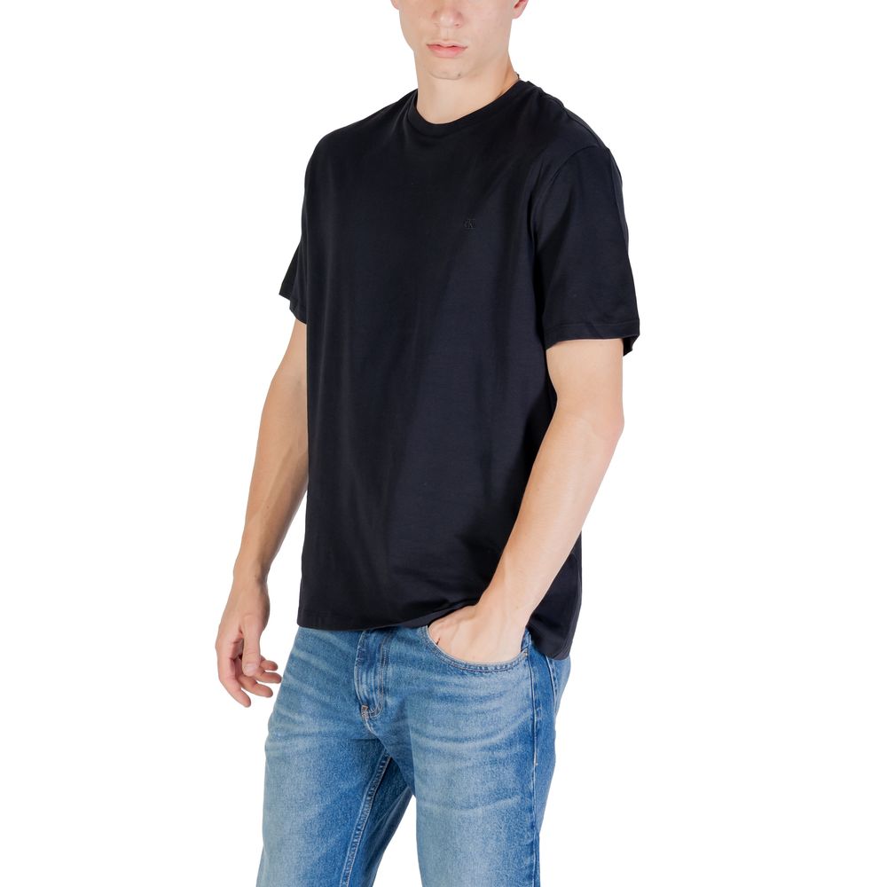 Calvin Klein Jeans Gray Cotton T-Shirt - Luxe Nova