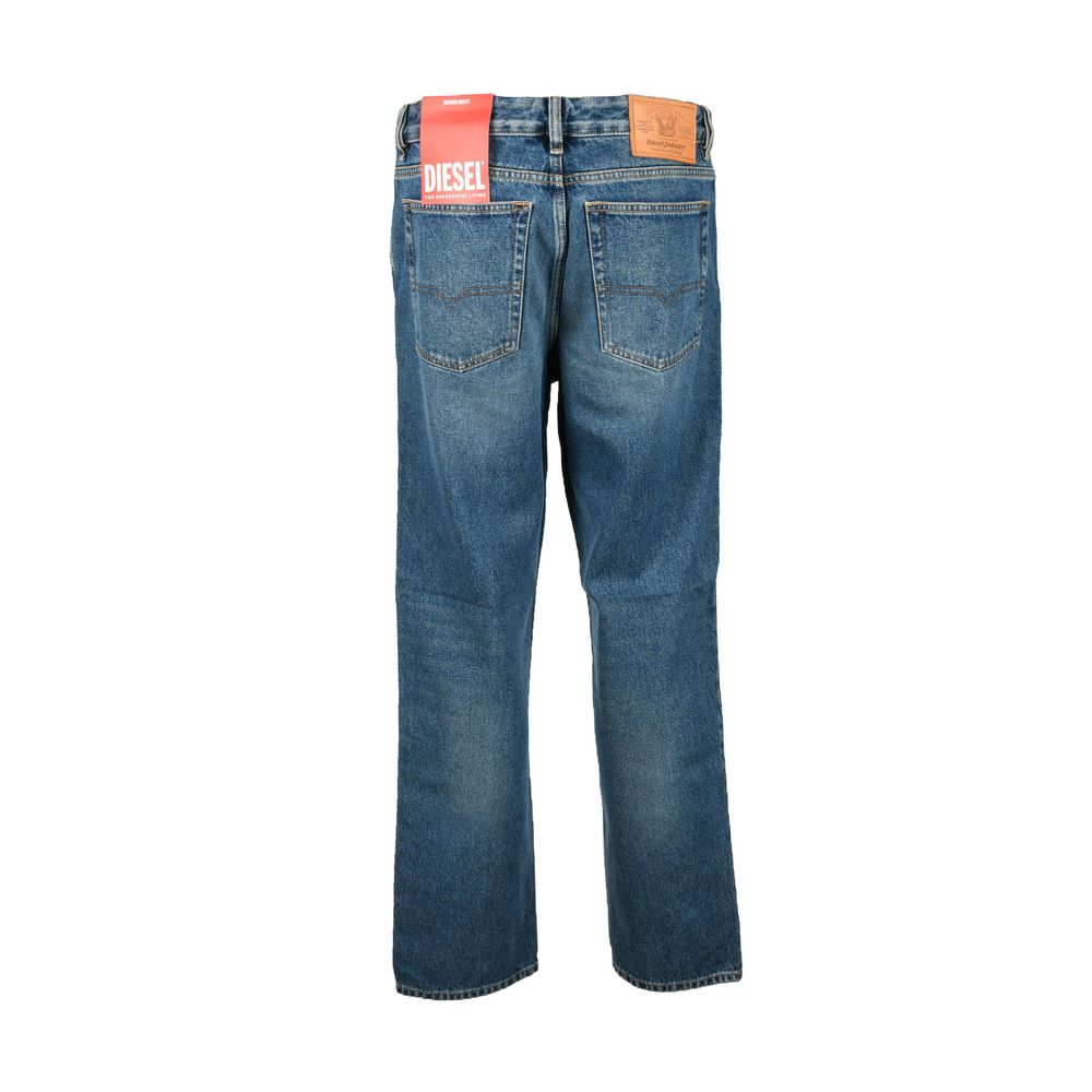 Diesel Blue Cotton Skinny Jeans - Luxe Nova