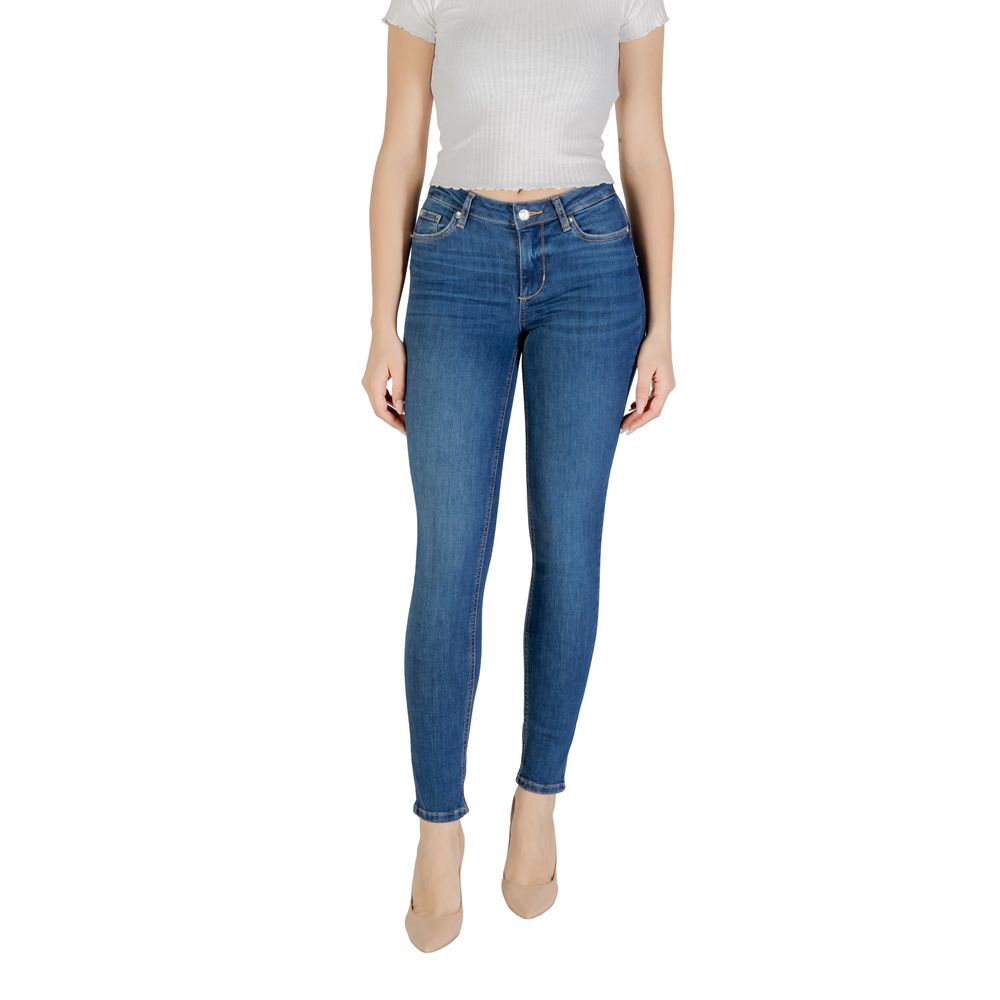 Liu Jo Blue Cotton Skinny Jeans - Luxe Nova