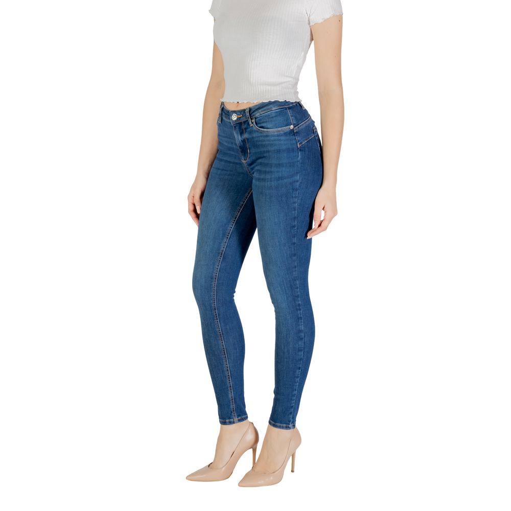 Liu Jo Blue Cotton Skinny Jeans - Luxe Nova