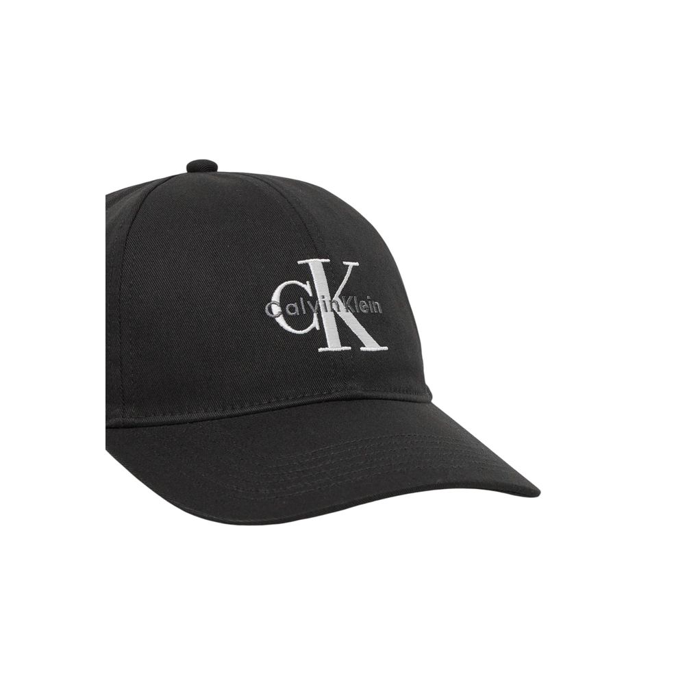 Calvin Klein Jeans Black Organic Cotton Cap (Baseball Hat) - Luxe Nova
