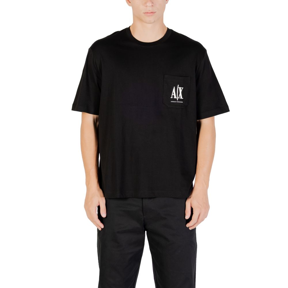 Armani Exchange Black Cotton Sportswear - Luxe Nova