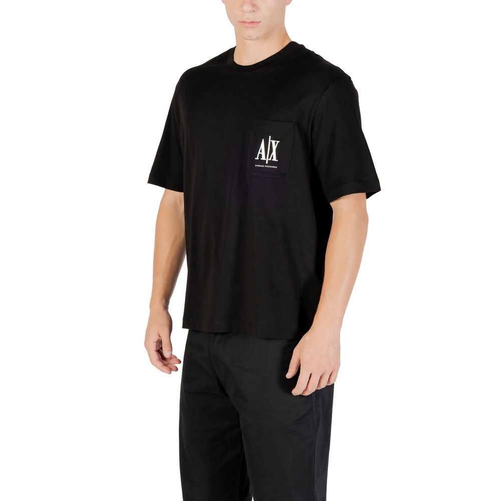 Armani Exchange Black Cotton Sportswear - Luxe Nova