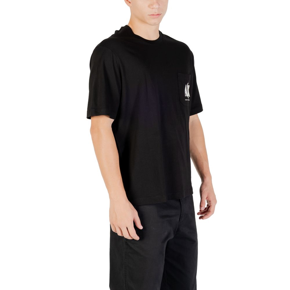 Armani Exchange Black Cotton Sportswear - Luxe Nova