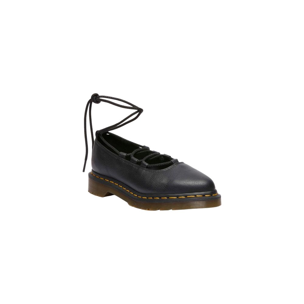 Dr. Martens Black Leather Platform Pumps - Luxe Nova
