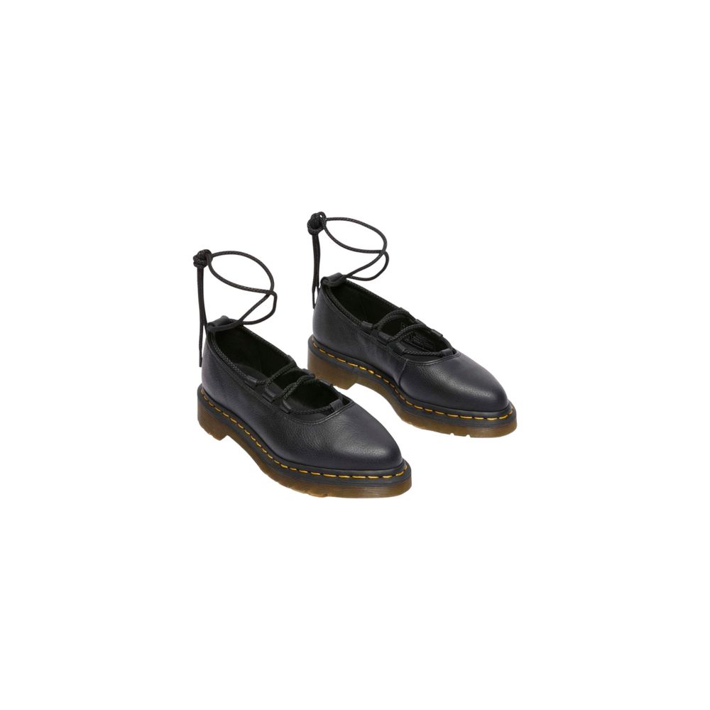 Dr. Martens Black Leather Platform Pumps - Luxe Nova