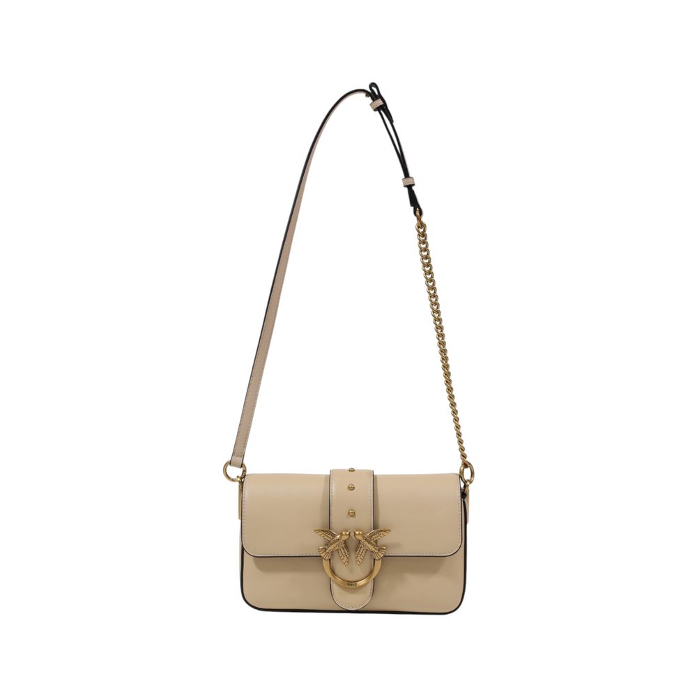 PINKO Gray Leather Handbag - Luxe Nova