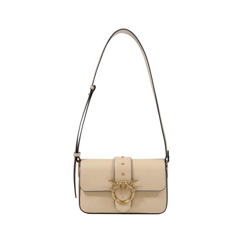 PINKO Gray Leather Handbag - Luxe Nova