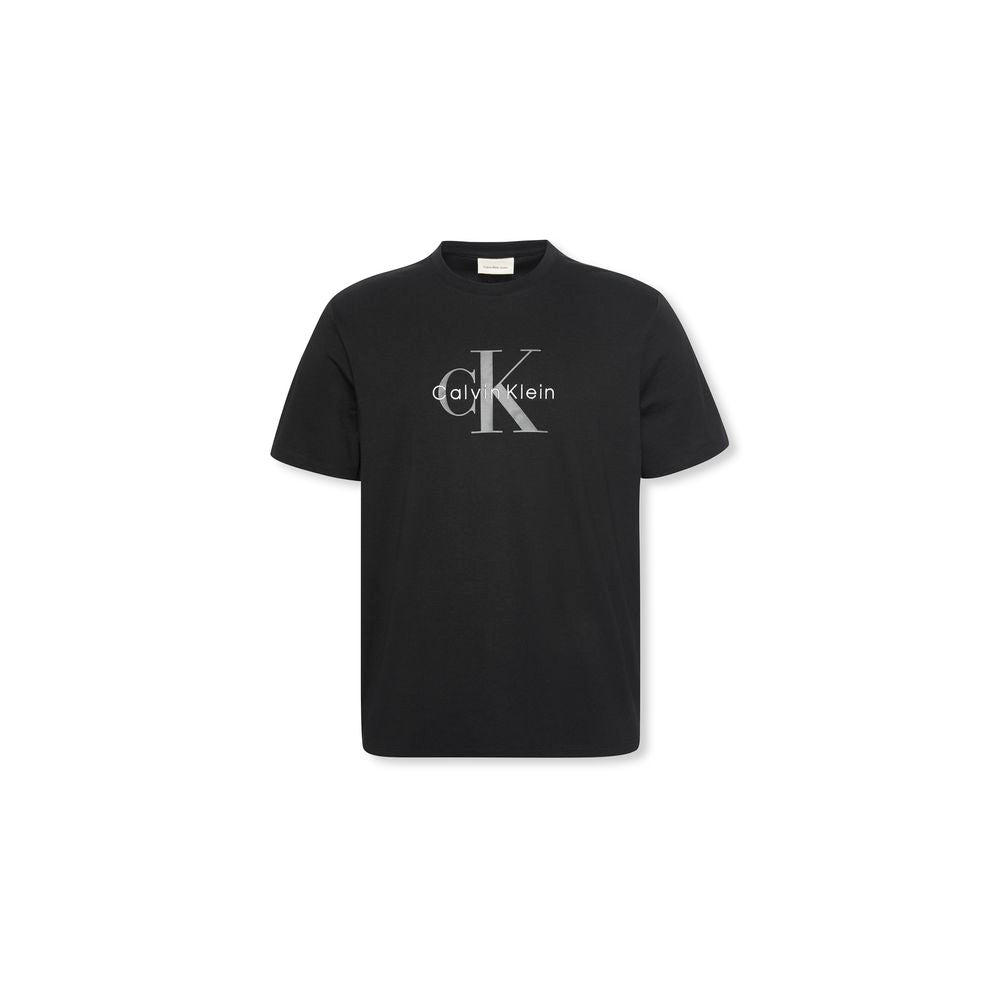 Calvin Klein Jeans Black Cotton T-Shirt - Luxe Nova