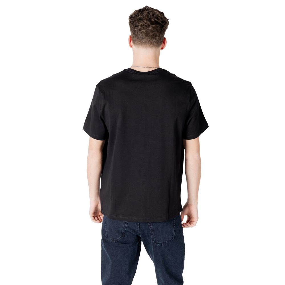 Calvin Klein Jeans Black Cotton T-Shirt - Luxe Nova