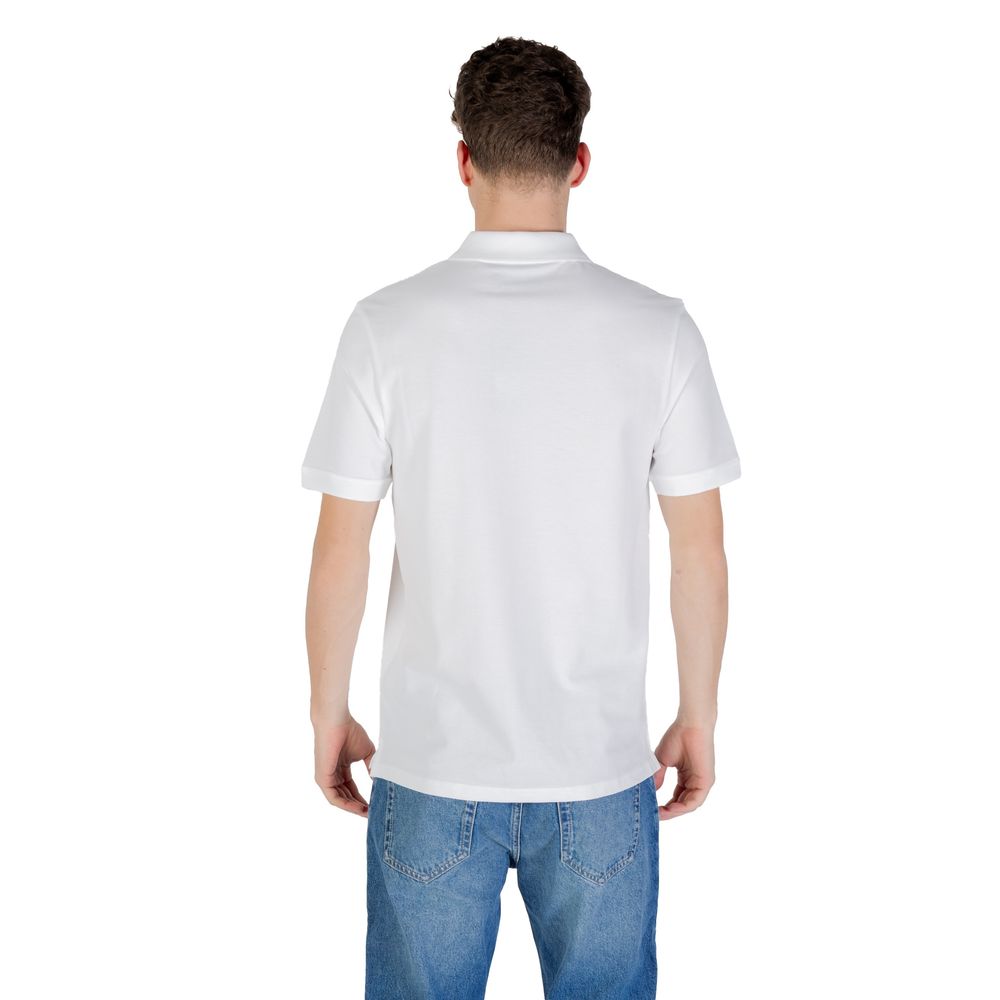 Lyle & Scott White Cotton Polo Shirt - Luxe Nova