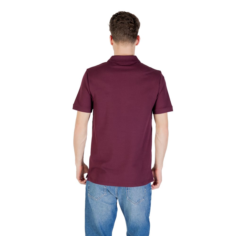 Lyle & Scott Bordeaux Cotton Polo Shirt - Luxe Nova