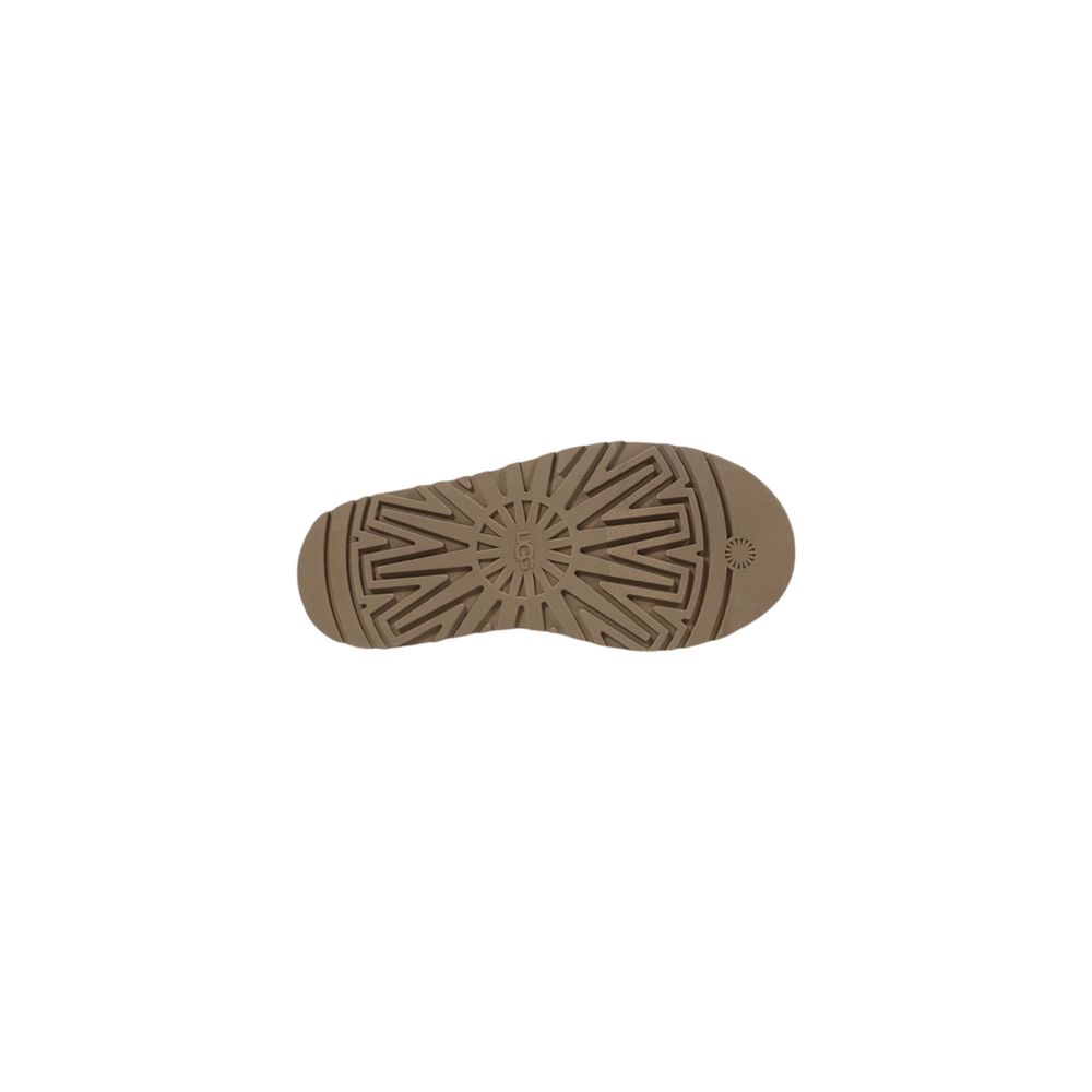 UGG Beige Suede Leather Ankle Boots - Luxe Nova
