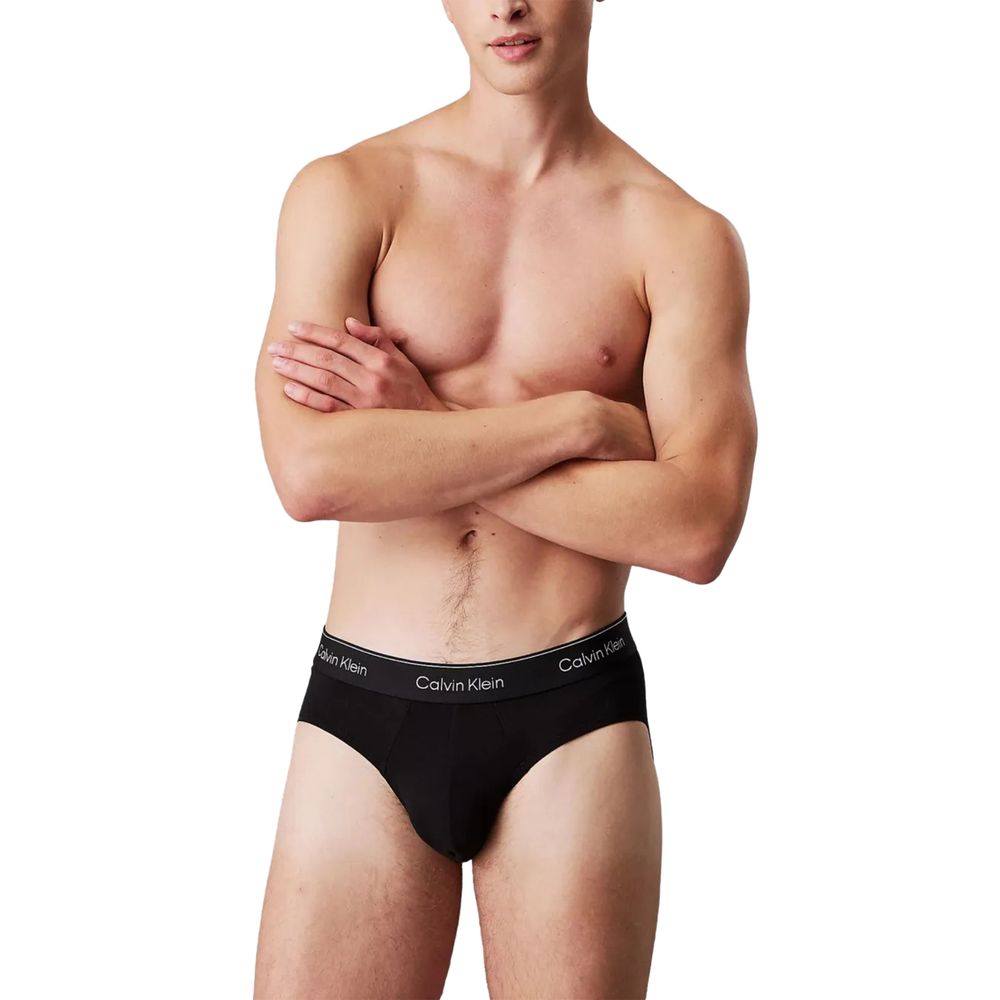 Calvin Klein Underwear Black Cotton Briefs - Luxe Nova