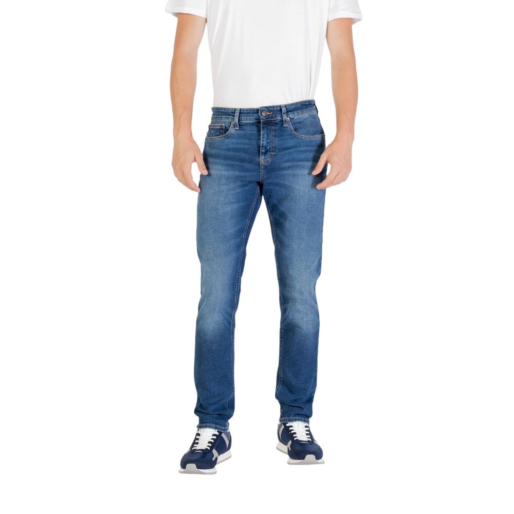 Tommy Hilfiger Jeans Blue Recycled Cotton Skinny Jeans - Luxe Nova