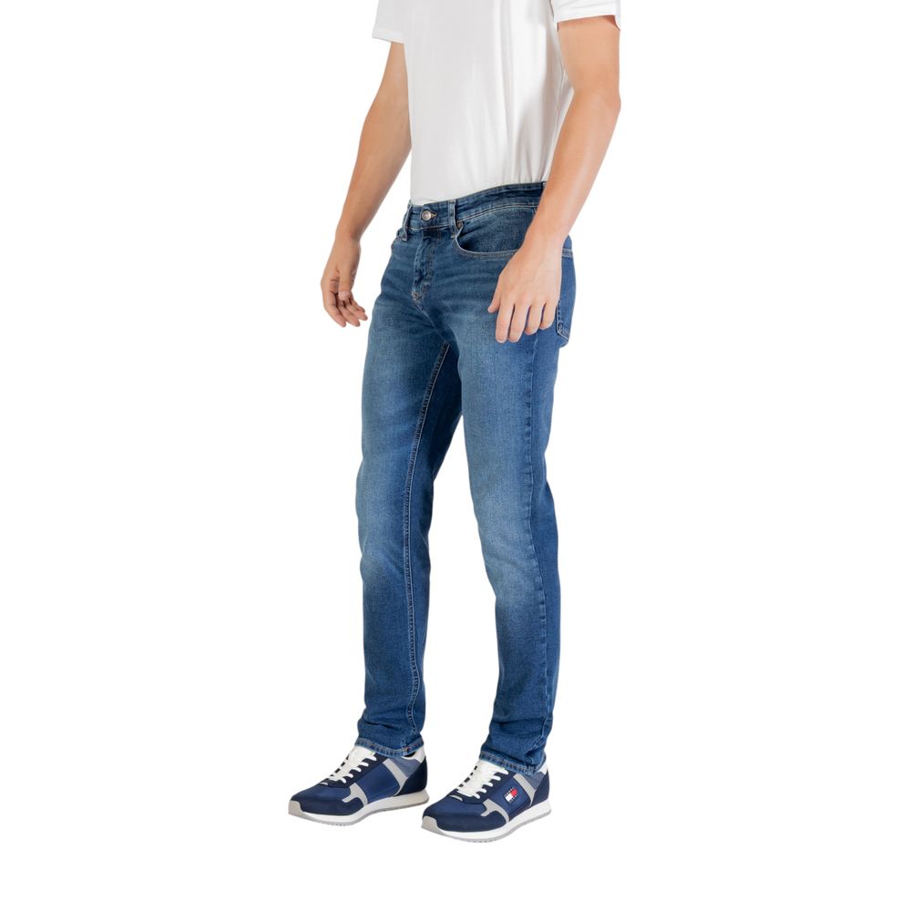 Tommy Hilfiger Jeans Blue Recycled Cotton Skinny Jeans - Luxe Nova