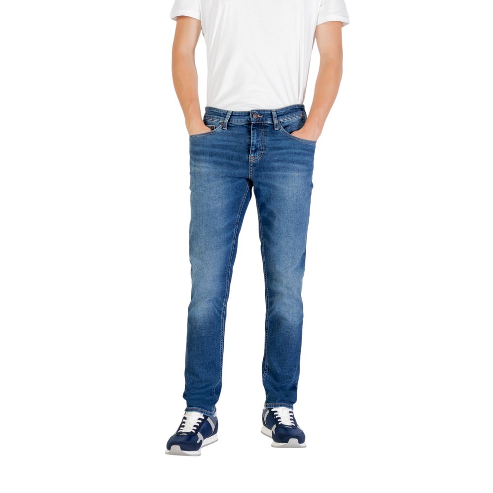 Tommy Hilfiger Jeans Blue Recycled Cotton Skinny Jeans - Luxe Nova