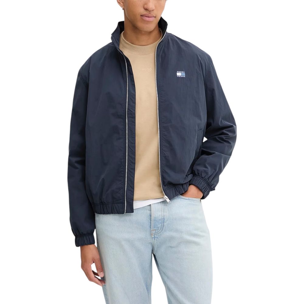 Tommy Hilfiger Jeans Blue Recycled Polyamide Bomber - Luxe Nova