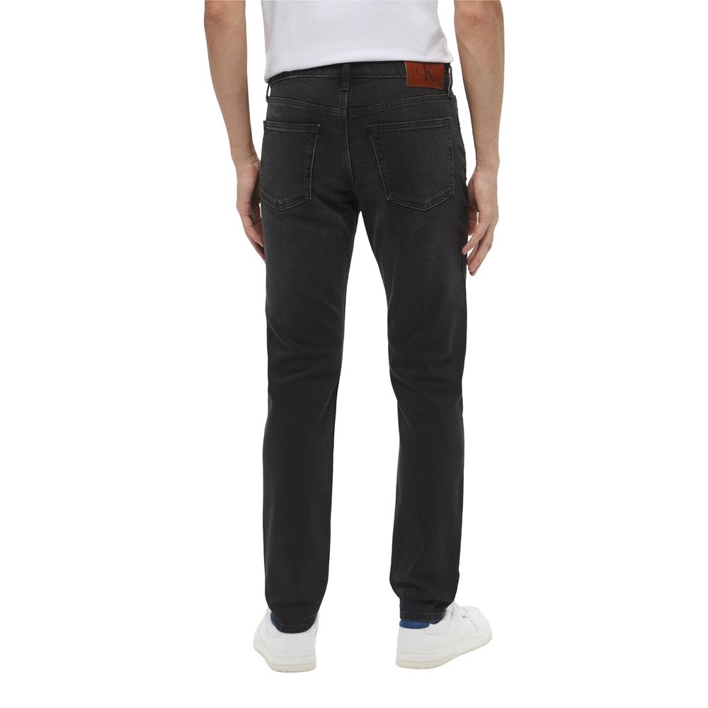 Calvin Klein Jeans Black Cotton Skinny Jeans - Luxe Nova