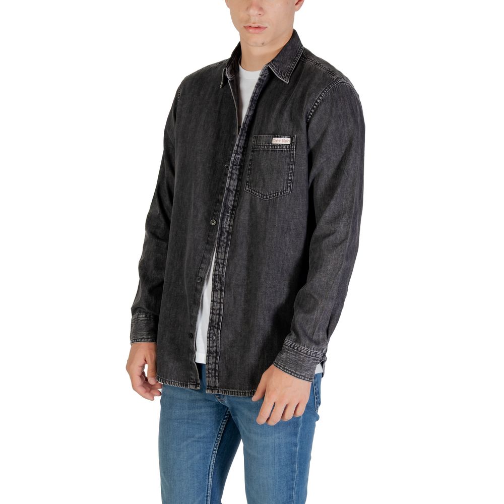 Calvin Klein Jeans Black Denim Shirt - Luxe Nova