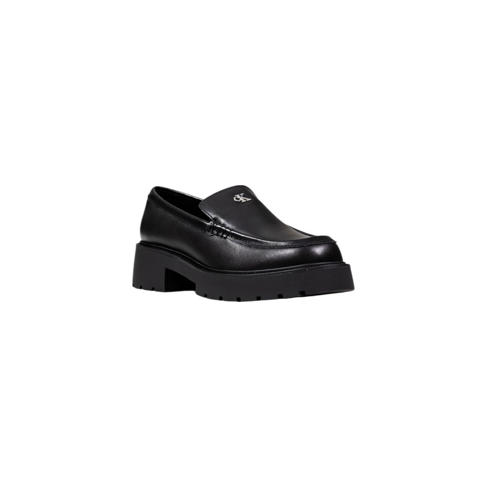 Calvin Klein Jeans Black Leather Pumps - Luxe Nova