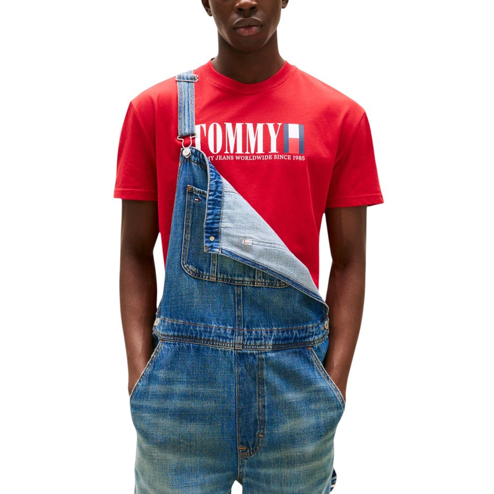 Tommy Hilfiger Jeans Multicolor Recycled Cotton T-Shirt - Luxe Nova