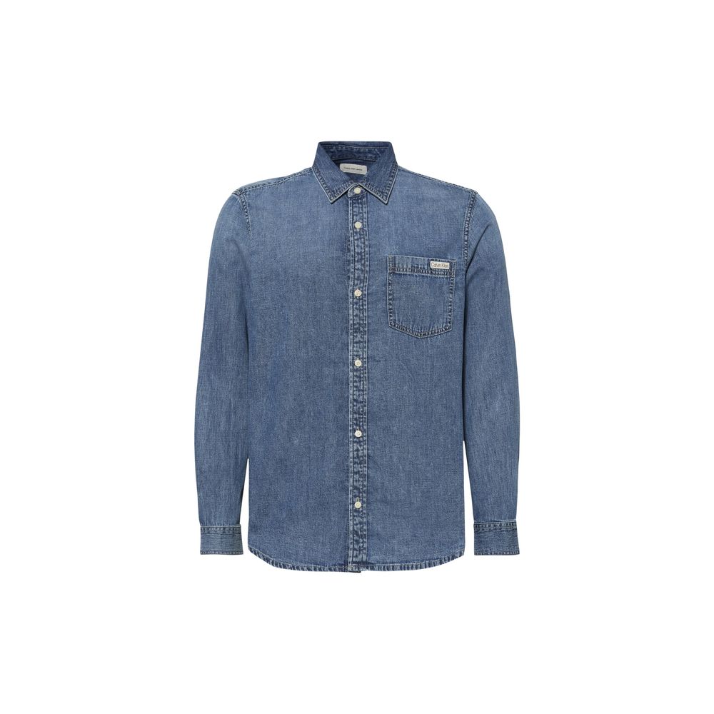 Calvin Klein Jeans Blue Denim Shirt - Luxe Nova