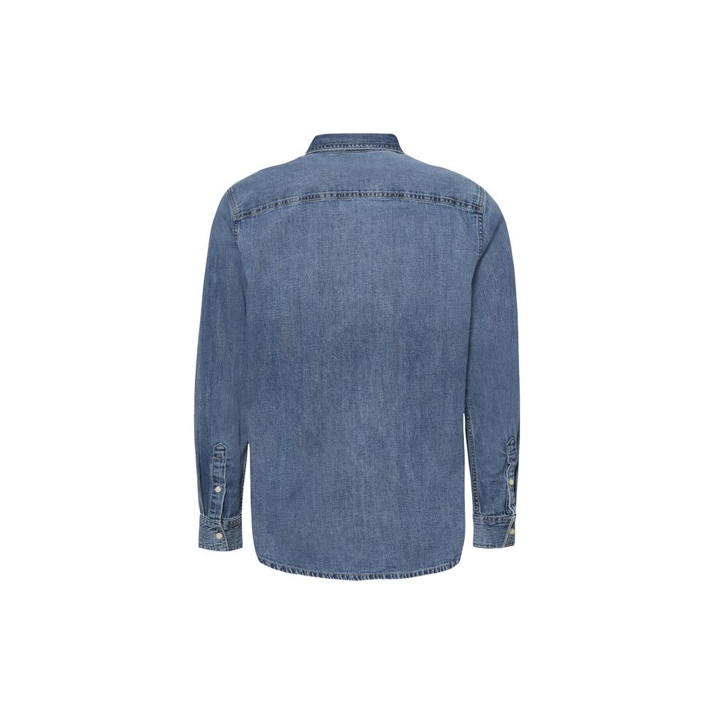 Calvin Klein Jeans Blue Denim Shirt - Luxe Nova