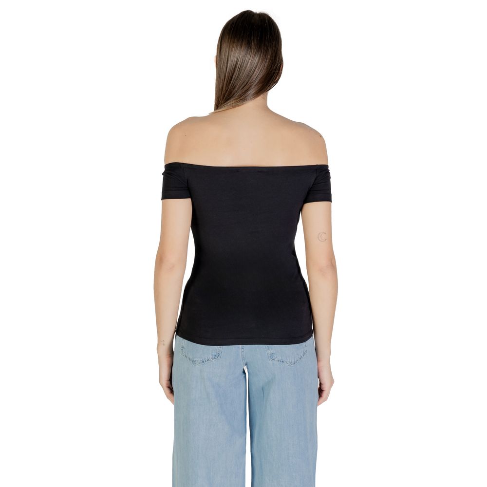 Calvin Klein Jeans Black Cotton T-Shirt - Luxe Nova
