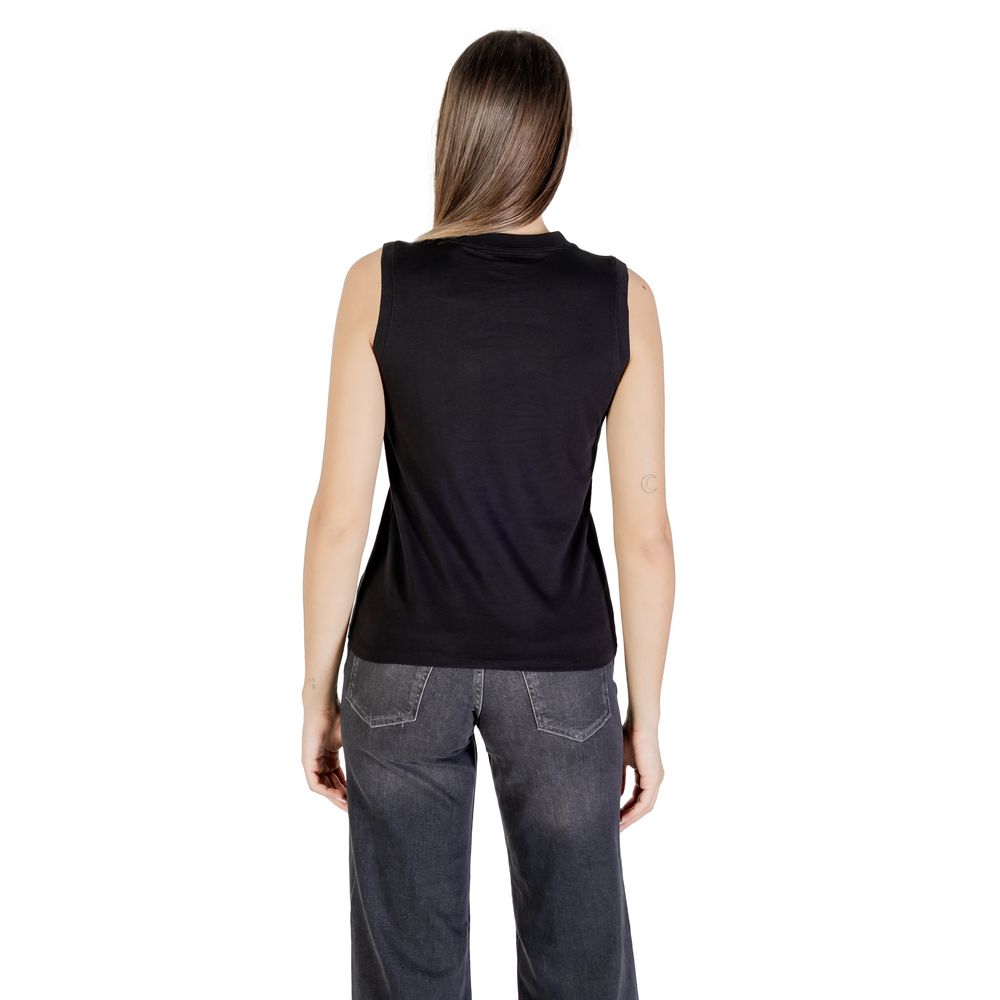 Calvin Klein Jeans Black Cotton T-Shirt - Luxe Nova